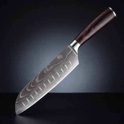 Le couteau santoku
