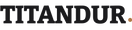 TITANDUR logo sombre, fond transparent
