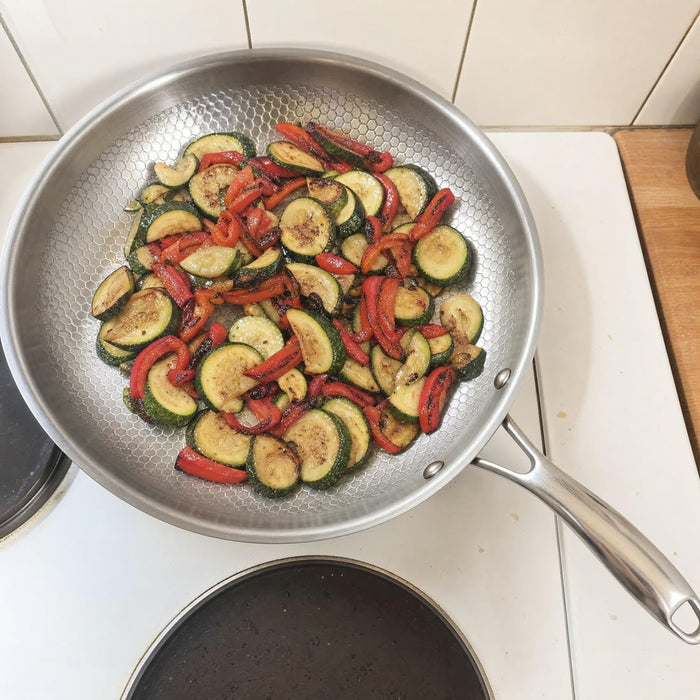 Courgettes et poivrons