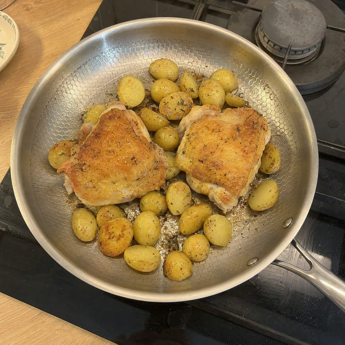 Poulet et grenailles